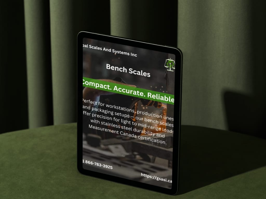 A promotional poster created for GSASI, a trusted brand in weighing solutions. The design highlights the brand’s premium range of scales with a clean, professional layout that enhances visibility and communicates reliability.